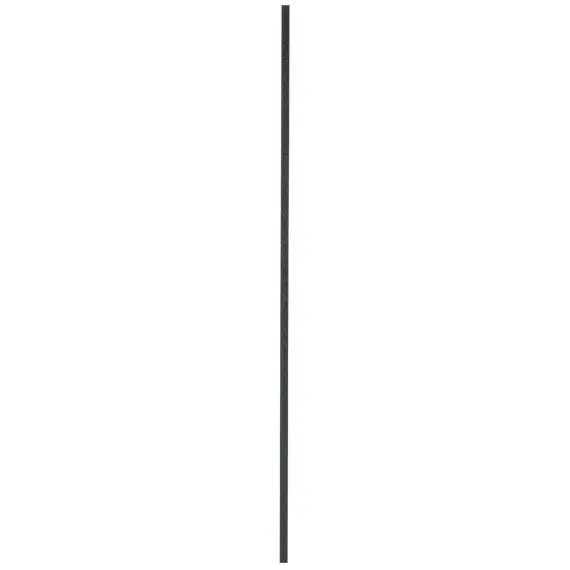 Matt Black Metal Spindle Baluster 12.5x1117mm Square