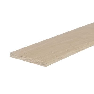 Oak Flat Strip Bead Solid (7mm x 50mm) PSE/Square Edge