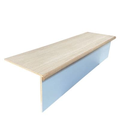 Oak Stair Tread & Riser Cladding Kit by Richard Burbidge