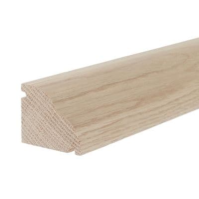 Oak Weather Bar Door Threshold with Drip Groove Reversable