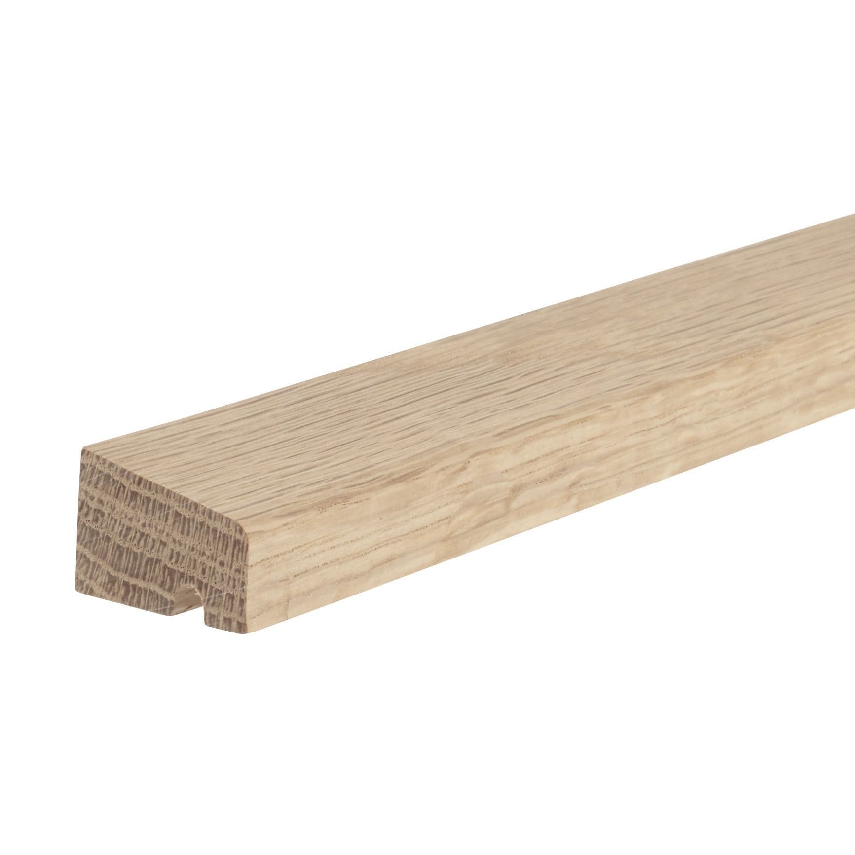 Oak Weather Strip With Window Drip Groove 20x28mm
