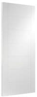 Palermo Internal Door White Primed Fire Door FD30 by XL Joinery
