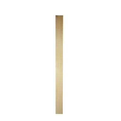 Pine 1.5m Full Newel Post 90x90mm Square Edge