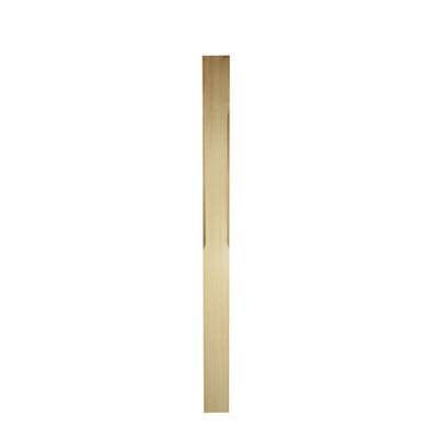 Pine 1.5m Full Newel Post 90x90mm Stop Chamfer