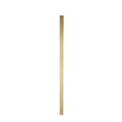 Pine 1.5m Half Newel Post 43x90mm Square Edge