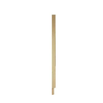 Pine 725mm Half Spigot Newel Post 43x90mm Stop Chamfered
