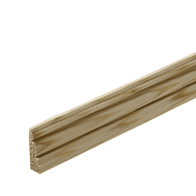 Pine Barrel Panel Decorative Moulding 12x34x2400mm