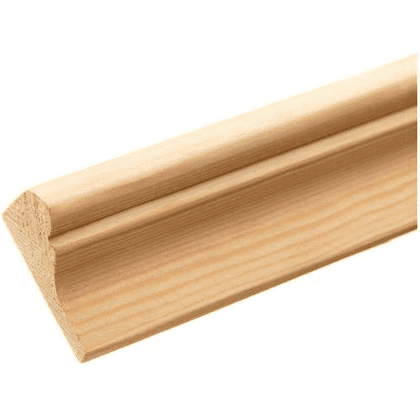 Pine Broken Ogee Decorative Moulding 15x32x2400mm