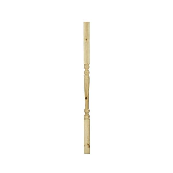 Pine Colonial Spindle Baluster 41x41x1100mm