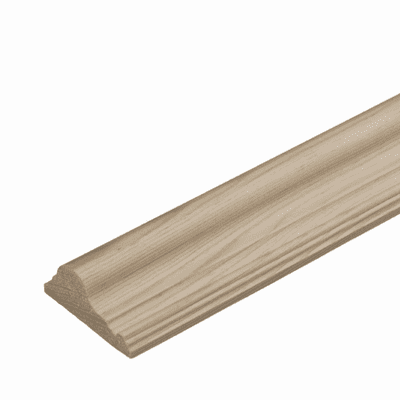 Pine Dado Rail Decorative Moulding 20x45x2400mm