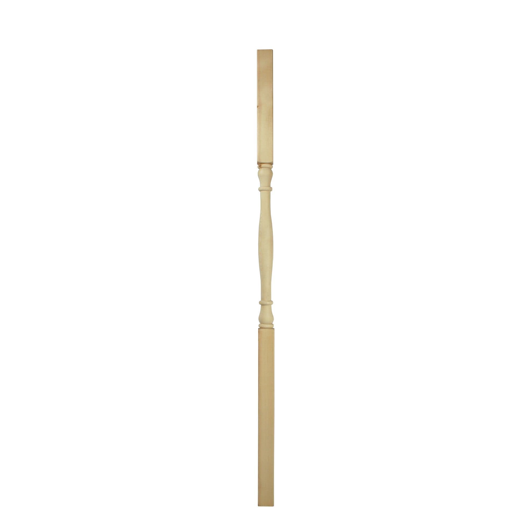 Pine Edwardian Spindle Baluster 32x32x1100mm