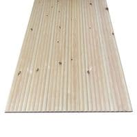 Pine Fluted Half Round 20x125mm Wall Cladding Panel
