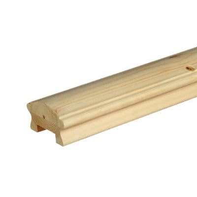 Pine Hallmark LHR Handrail 41mm Groove