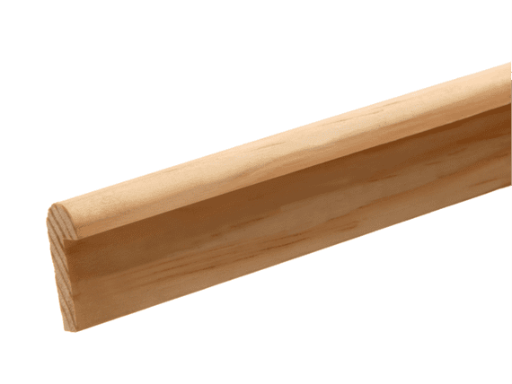Pine Hockey Stick Cover Moulding 8x20x2400mm