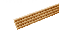 Pine Reed Decorative Moulding 6x34x2400mm