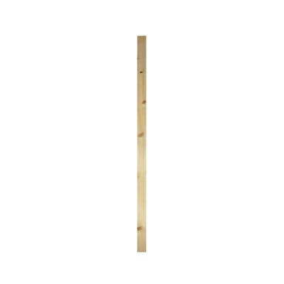 Pine Square Edge Spindle Baluster 32x32x900mm 