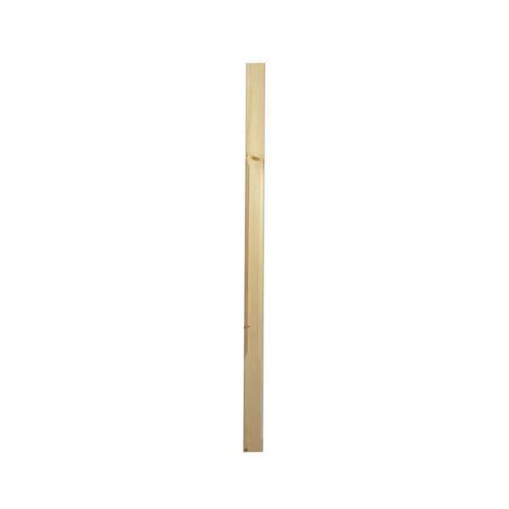 Pine Stop Chamfer Spindle Baluster 41x41x1100mm