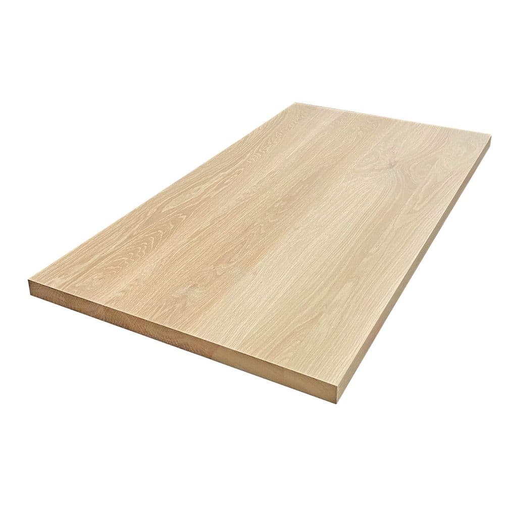 Rustic Solid Oak Restaurant Table Top 38x800x2000mm