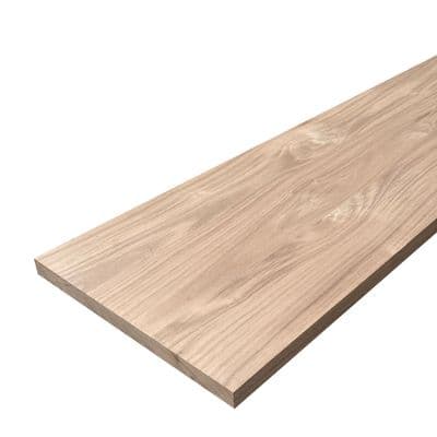 Solid Black Walnut 3.0m Wide Panel Board 24x300mm