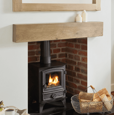 Solid Oak Beam Mantel Shelf Kiln Dried Prime Grade
