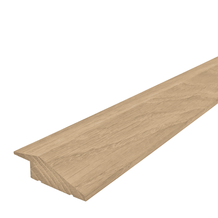 Solid Oak Floor Threshold Ramp R2 Various Lengths & Rebate Sizes