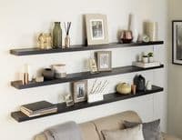 Solid Oak PAR Shelf Board 25x250mm Square Edge
