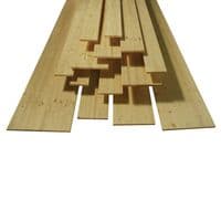 Solid Pine Furniture Board 18mm Wide Panel