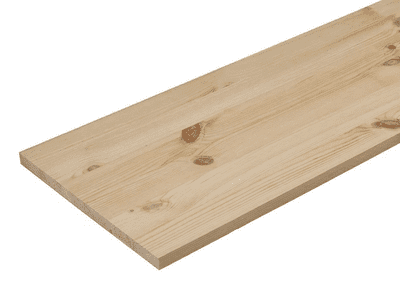 Solid Pine Furniture Board 27mm Wide Panel