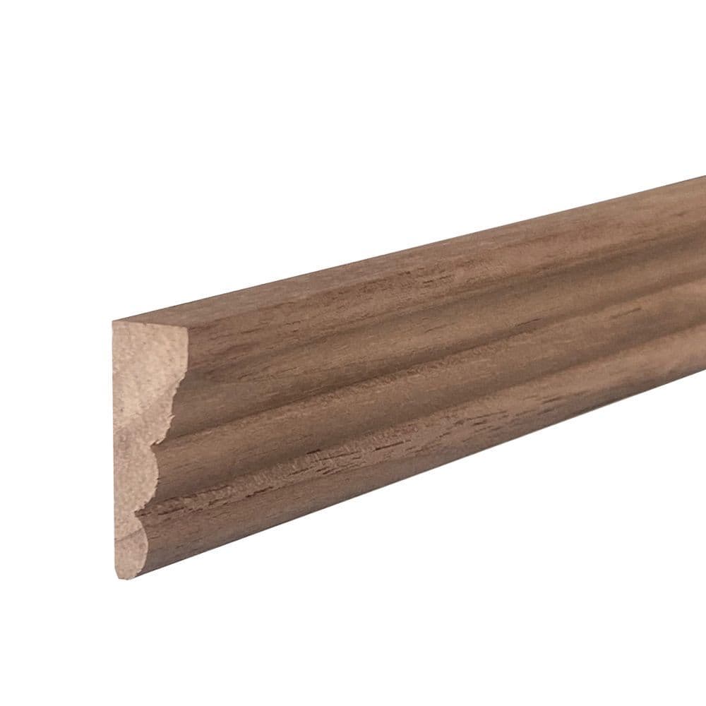 Solid Walnut 10x30mm Barrel Decorative Moulding Bead