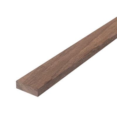 Solid Walnut 7x25mm PAR Planed All Round