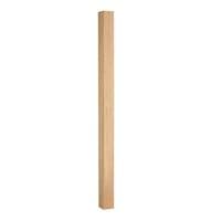 Solid White Oak 1.2m Newel Post Cladding Kit for 90mm Newels