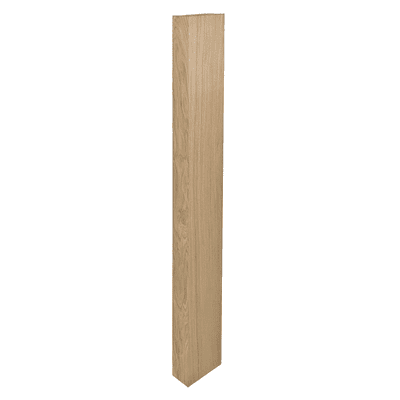Solid White Oak 1.5m Double Newel Post 90x180mm Square Edge