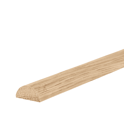 Solid White Oak 10mm x 20mm Half Round Decorative Moulding Bead