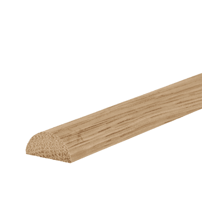 Solid White Oak 15mm x 30mm Half Round Decorative Moulding Bead