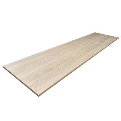 Solid White Oak 2.0m Wide Panel Board 18x250mm