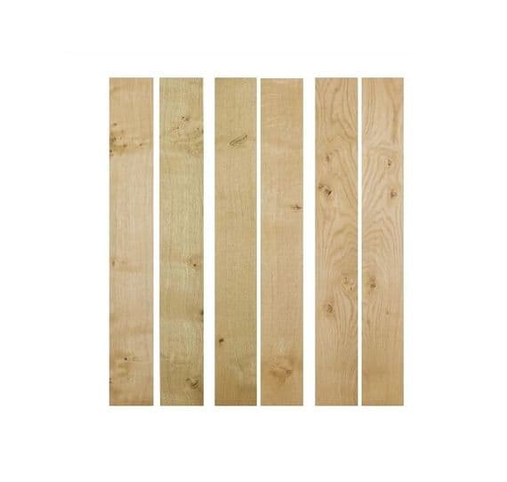 Solid White Oak 20x125mm PAR Planed All Round Joinery/Character