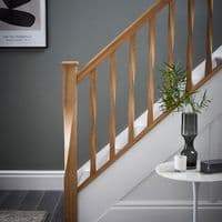 Oak Twist Spindle 41x900mm | Solid Oak Twisted Spindles