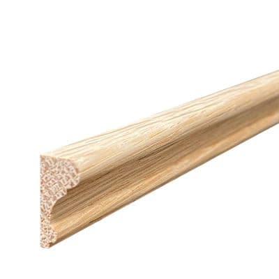 Solid White Oak 9x20mm Wall Panel P-Moulding