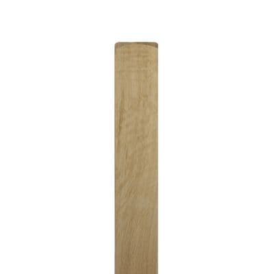 Solid White Oak Full Newel Base Post 90 x 90 x 2850mm