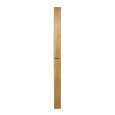 Solid White Oak Immix Newel Post Pre-Finished 90x90x1450mm 1-Piece