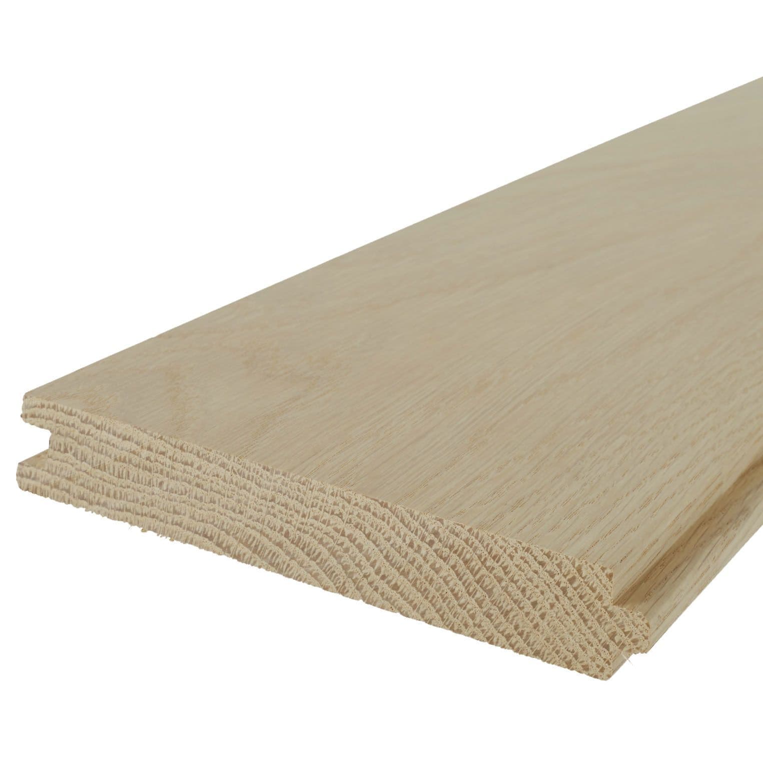 Solid White Oak T&G Wall Cladding 20x145x1000mm