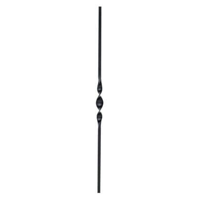 Trademark Beaufort Metal Baluster 850mm Black Spindle