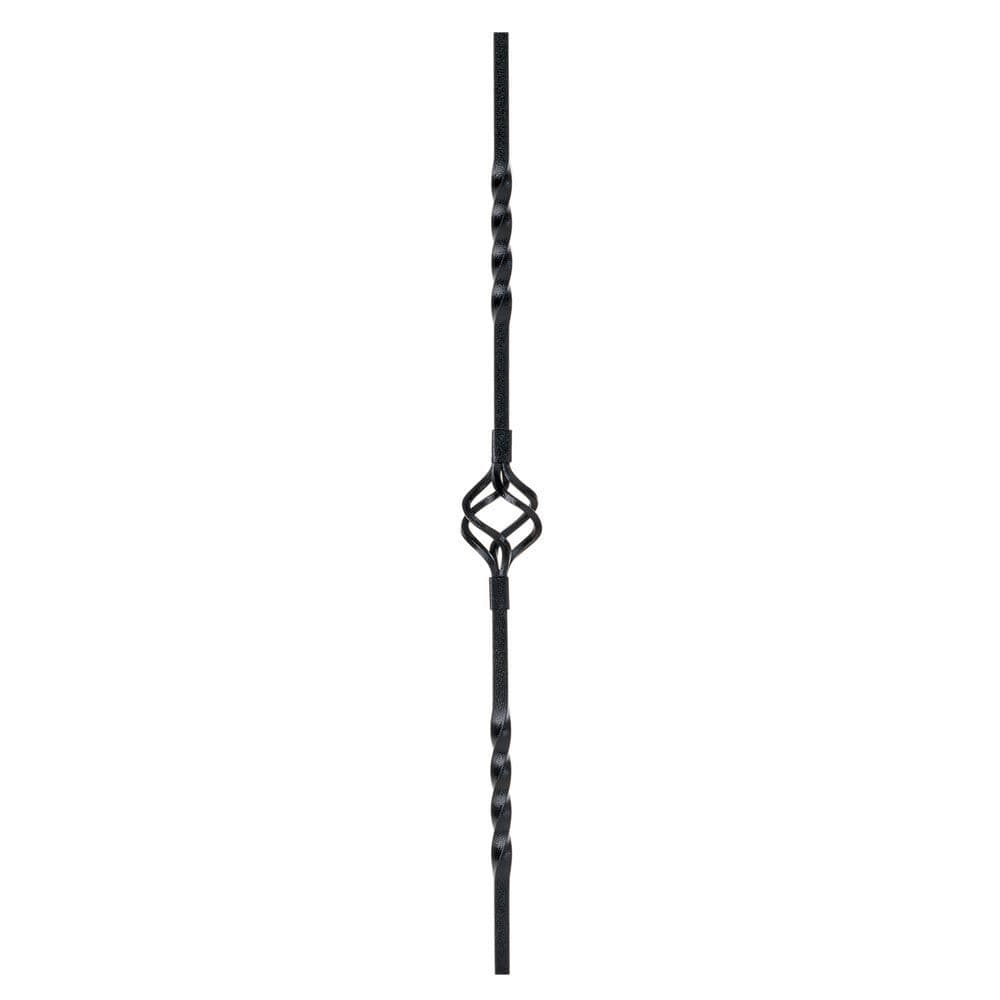 Trademark Savannah Metal Baluster 850mm Black Spindle