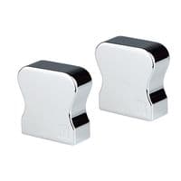 Trademark White Oak HDR Wall Handrail Kit in Polished Chrome