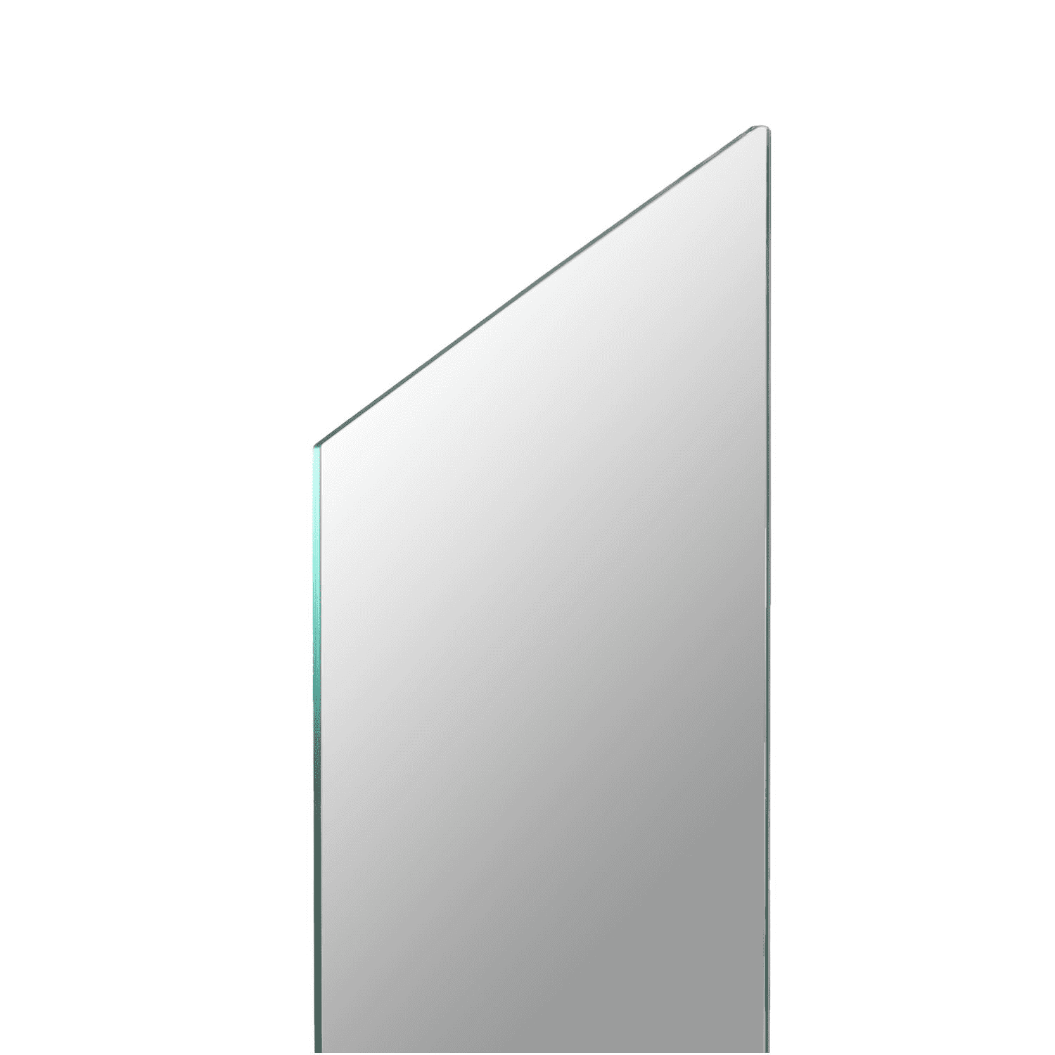 Double Rake Glass Vision Glass Panel for Rake Staircase 8x300x820mm Smoked