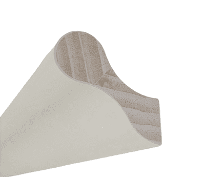 White Primed 4.2m Pigs Ear Handrail Wall Mounted