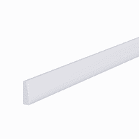 White Primed Chamfered Architrave 15x46mm Paint-Ready 2.1m