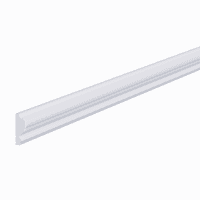 White Primed Decorative Panel Moulding 12x32mm Paint-Ready 2.4m