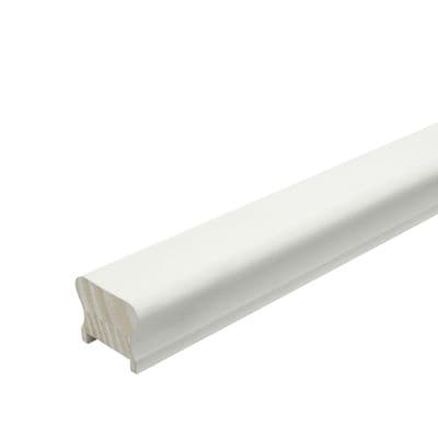 White Primed HDR Handrail 41mm Groove
