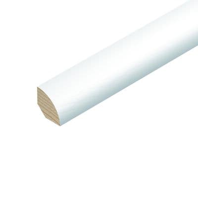 White Primed Quadrant Beading 21x21mm Paint-Ready 2.4m